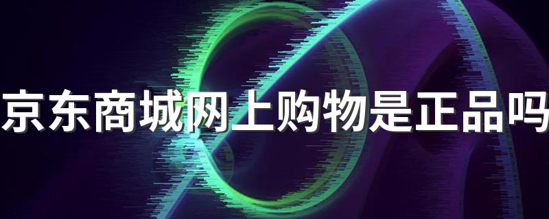 京东商城网上购物是正品吗 京东商城和官网的东西哪个好