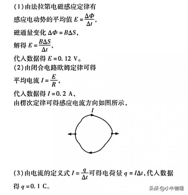 电磁感应中平均电动势和瞬时电动势