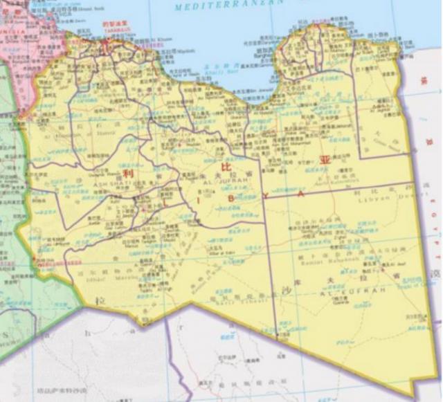 利比亚有多少面积