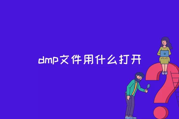 dmp文件用什么打开