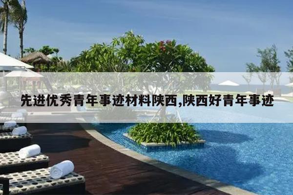 先进优秀青年事迹材料陕西,陕西好青年事迹