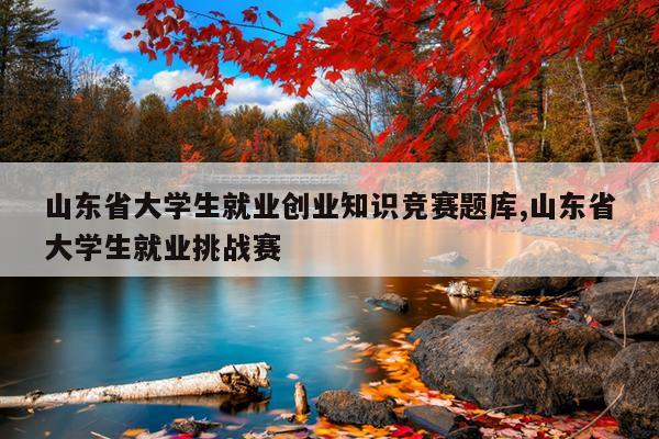 山东省大学生就业创业知识竞赛题库,山东省大学生就业挑战赛