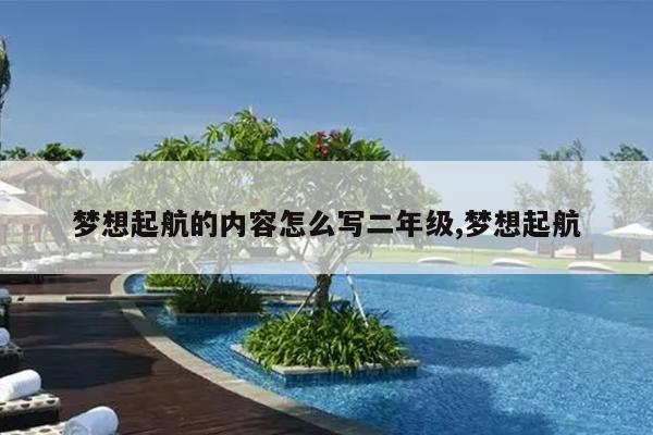 梦想起航的内容怎么写二年级,梦想起航