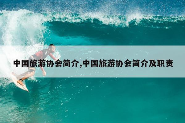 中国旅游协会简介,中国旅游协会简介及职责