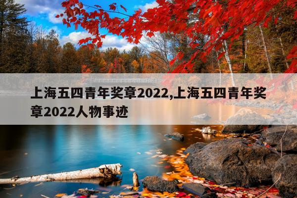 上海五四青年奖章2022,上海五四青年奖章2022人物事迹