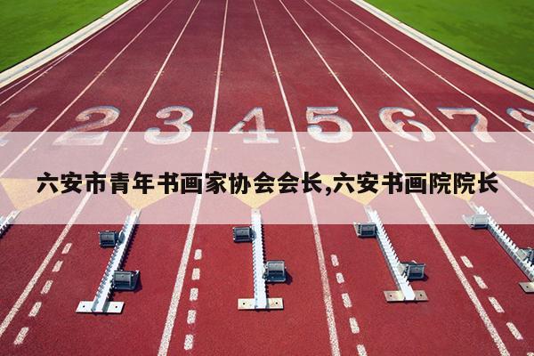 六安市青年书画家协会会长,六安书画院院长