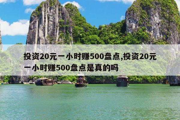 投资20元一小时赚500盘点,投资20元一小时赚500盘点是真的吗